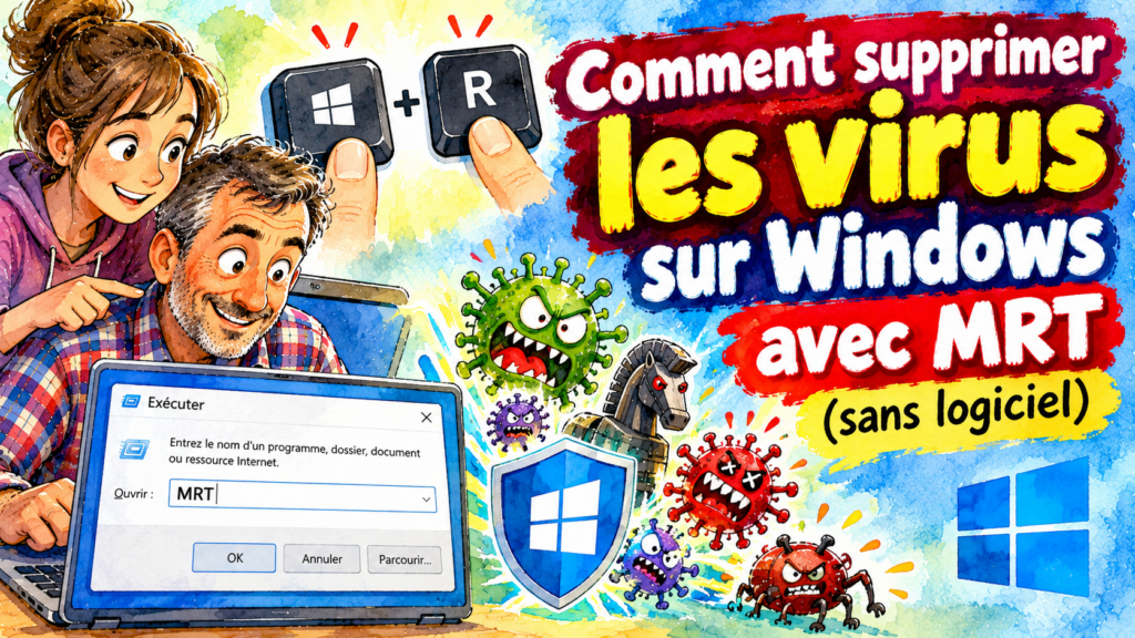 Supprimer les virus sur Windows avec l&rsquo;outil caché MRT